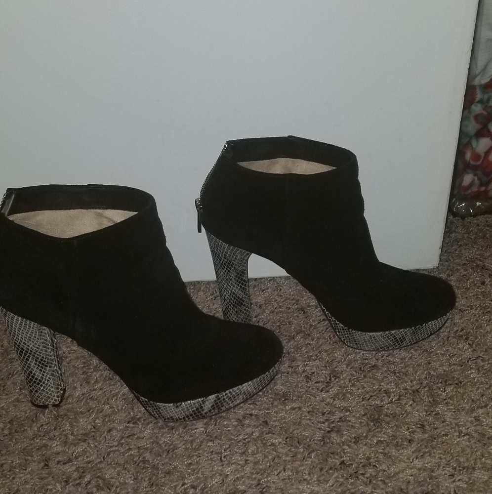 Black Mk Booties
